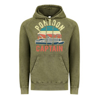 Vintage Olive pontoon captain vintage boating party funny gift for pontooning lover Vintage Hoodie - linhVisuals