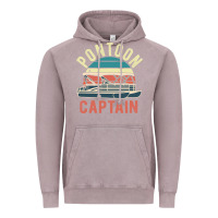 Pontoon Captain Vintage Boating Party Funny Gift For Pontooning Lover Vintage Hoodie | Teevron