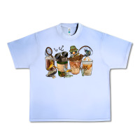 Grape Ice Fishing Coffee Cups Urban Heavy Tee - FaDigitalArtStudio