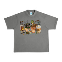 Tornado Fishing Coffee Cups Urban Heavy Tee - FaDigitalArtStudio