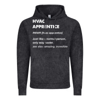 Vintage Black hvac apprentice t shirt Vintage Hoodie - linhVisuals