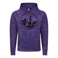 Cloud Purple brooklyn college seal Vintage Hoodie - linhVisuals