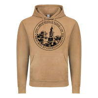 Vintage Camel brooklyn college seal Vintage Hoodie - linhVisuals