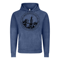 Vintage Denim brooklyn college seal Vintage Hoodie - linhVisuals
