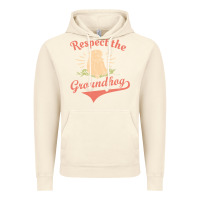 Vintage Artic respect the groundhog happy groundhog day vintage Vintage Hoodie - linhVisuals