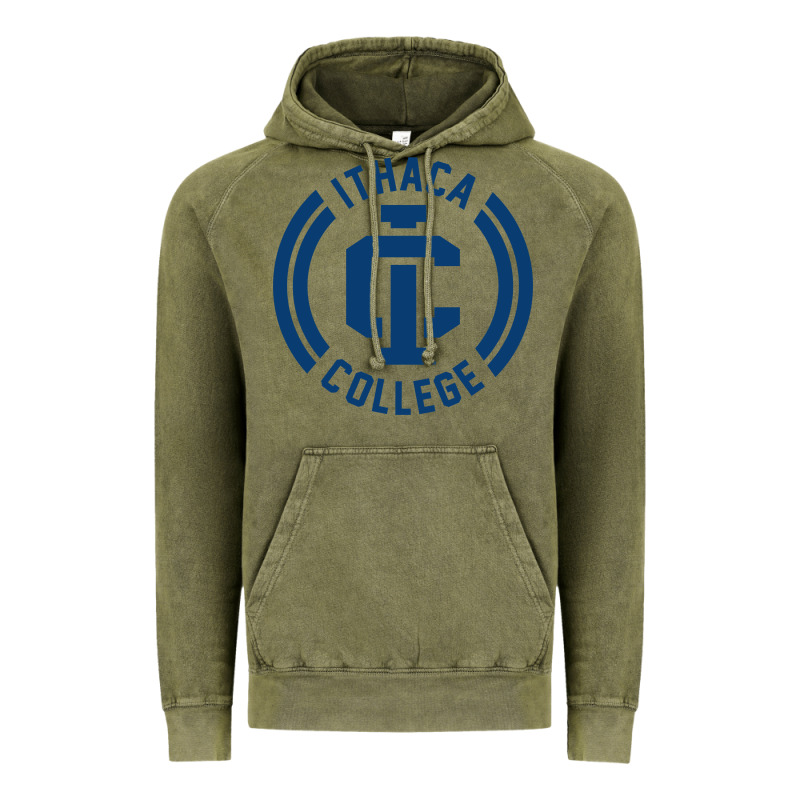 Ithaca College Bombers Vintage Hoodie by linhVisuals | Teevron