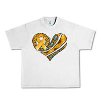 Lunar Rock childhood cancer awareness heart Urban Heavy Tee - Jasminsmagicworld