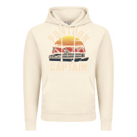 Vintage Artic retro pontoon captain of the boat funny river cruising gift for pontoo Vintage Hoodie - linhVisuals