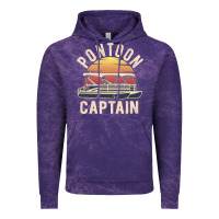 Cloud Purple retro pontoon captain of the boat funny river cruising gift for pontoo Vintage Hoodie - linhVisuals