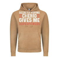 Vintage Camel secretly hoping chemo gives me superpowers cancer awareness gifts Vintage Hoodie - linhVisuals