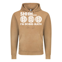 Vintage Camel shhh i'm doing math gym funny bodybuilding weightlifting humor quote Vintage Hoodie - linhVisuals