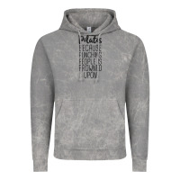 Cloud Rock pilates because punching people is frowned upon t shirt Vintage Hoodie - linhVisuals