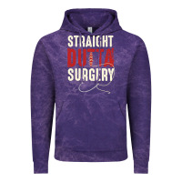 Cloud Purple straight outta surgery funny get well soon gifts post surgery supporti Vintage Hoodie - linhVisuals