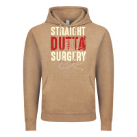 Vintage Coffee straight outta surgery funny get well soon gifts post surgery supporti Vintage Hoodie - linhVisuals