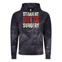Cloud Black straight outta surgery funny get well soon gifts post surgery supporti Vintage Hoodie - linhVisuals
