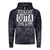 Cloud Black straight outta the gym Vintage Hoodie - linhVisuals