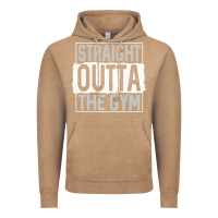 Vintage Coffee straight outta the gym Vintage Hoodie - linhVisuals