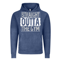 Vintage Denim straight outta the gym Vintage Hoodie - linhVisuals