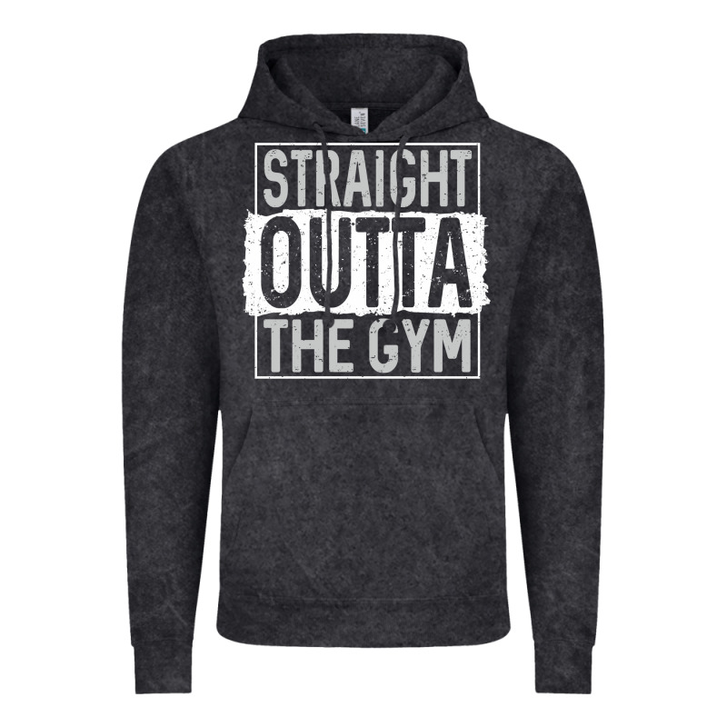 Straight Outta The Gym Vintage Hoodie by linhVisuals | Teevron