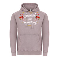 Vintage Zinc sweet but twisted candy cane christmas humor funny and cute gifts for Vintage Hoodie - linhVisuals