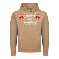 Vintage Coffee sweet but twisted candy cane christmas humor funny and cute gifts for Vintage Hoodie - linhVisuals