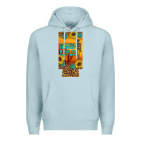 Blue Mist don't jesus done it that way western skeleton  12 oz can cooler  (slim Premium Hoodie - Artiststas