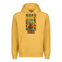 Mustard don't jesus done it that way western skeleton  12 oz can cooler  (slim Premium Hoodie - Artiststas