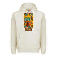 Oatmeal Heather don't jesus done it that way western skeleton  12 oz can cooler  (slim Premium Hoodie - Artiststas