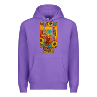 Purple don't jesus done it that way western skeleton  12 oz can cooler  (slim Premium Hoodie - Artiststas