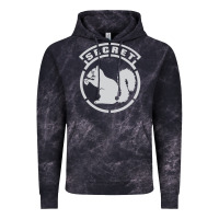 Cloud Black Secret Squirrel Vintage Hoodie - linhVisuals