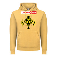 Vintage Mustard Queensrÿche Vintage Hoodie - linhVisuals