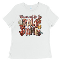 White take me out to the ball game Ladies Tee - FaDigitalArtStudio
