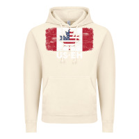 Vintage Artic us eh american canadian flag canada day leaf with usa flag inside Vintage Hoodie - linhVisuals