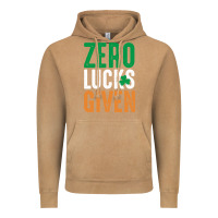 Vintage Camel zero lucks given funny st patricks day joke quote lucky shamrock irela Vintage Hoodie - linhVisuals