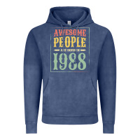 Vintage Denim vintage 1988 awesome people are born in 1988 31st birthday gift for me Vintage Hoodie - linhVisuals