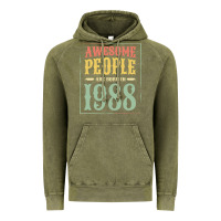 Vintage Olive vintage 1988 awesome people are born in 1988 31st birthday gift for me Vintage Hoodie - linhVisuals