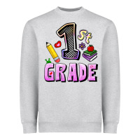 Heather Grey First Grade Heavyweight Sweatshirt - RanaPortraitStore