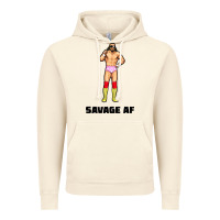 Vintage Artic savage af Vintage Hoodie - linhVisuals