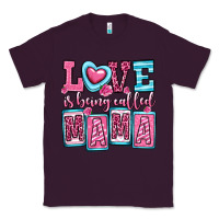 Plum love is being called mama Classic Tee - OliviaCreatesArt