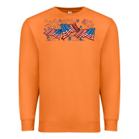 Carrot fourth of july american flag Premium Sweatshirt - RanaPortraitStore