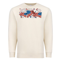 Sandshell fourth of july american flag Premium Sweatshirt - RanaPortraitStore