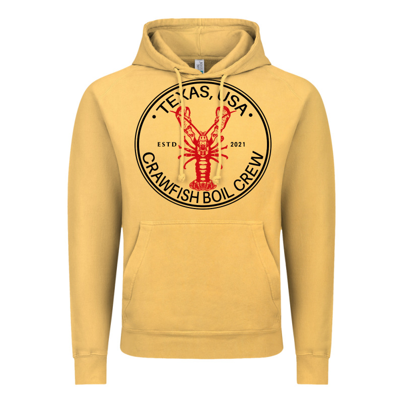 Texas Crawfish Boil Crew Vintage Hoodie by linhVisuals | Teevron