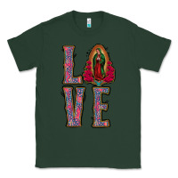 Sports Green love lady of guadalupe Classic Tee - Jasminsmagicworld