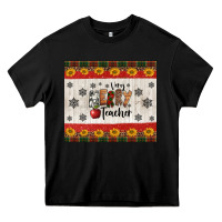 Black very merry teacher Heavy Core Tee - Jasminsmagicworld