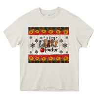 Cream very merry teacher Heavy Core Tee - Jasminsmagicworld