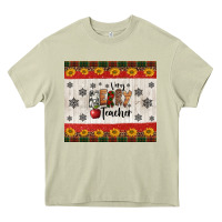 Mossy very merry teacher Heavy Core Tee - Jasminsmagicworld