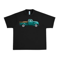 Black western truck side view Urban Heavy Tee - FaDigitalArtStudio