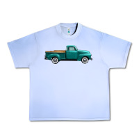 Grape Ice western truck side view Urban Heavy Tee - FaDigitalArtStudio