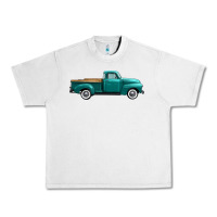 Lunar Rock western truck side view Urban Heavy Tee - FaDigitalArtStudio