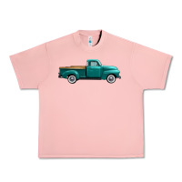 Salmon western truck side view Urban Heavy Tee - FaDigitalArtStudio